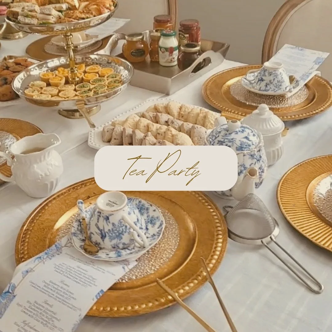 Imagine a serene afternoon, bathed in soft, natural light, where the air is filled with the delicate aroma of freshly brewed tea. This was the setting for a truly elegant tea party. 🍵🫖✨💘

The event had a beautiful design, with a color palette of s