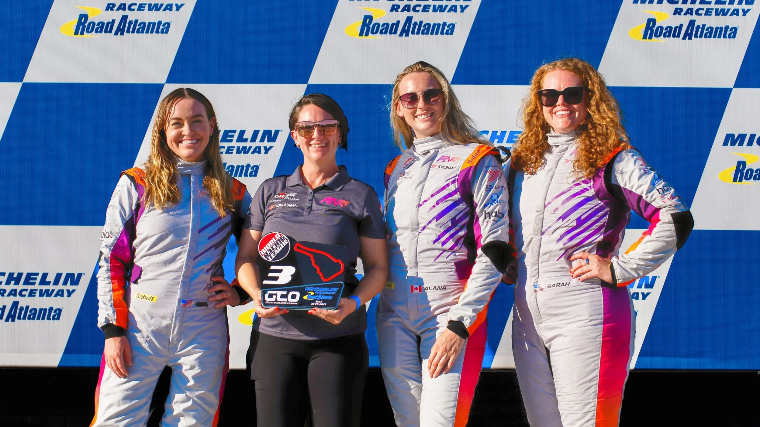 AE VICTORY RACING EARNS FIRST ALL-FEMALE DRIVER GTO PODIUMS IN WRL HISTORY
