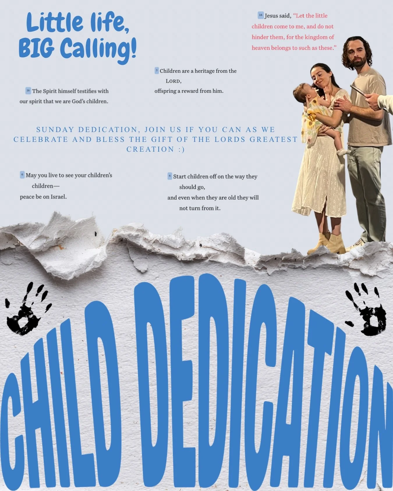 Tomorrow is a big day at GLCC! 🎉
We&rsquo;re celebrating our first child dedication of the new year&mdash;one of our favorite ways to celebrate families and the next generation as we pray over our children and partner with parents in faith 🤍

And a