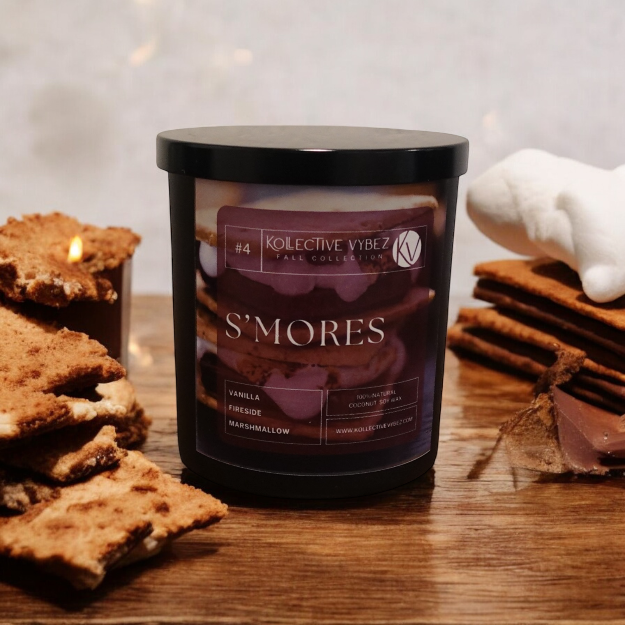 S’mores candle