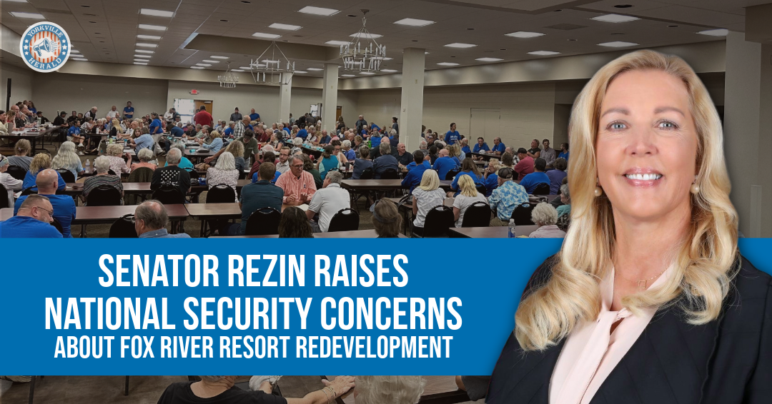 Senator Rezin Raises National Security Concerns About Fox River Resort Redevelopment