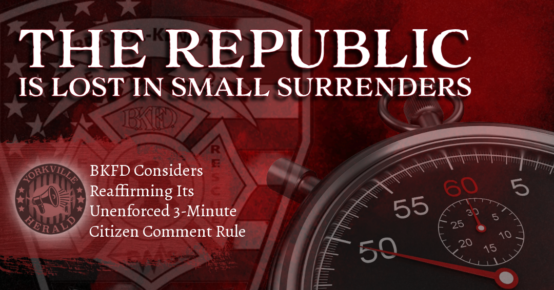 THE REPUBLIC IS LOST IN SMALL SURRENDERS