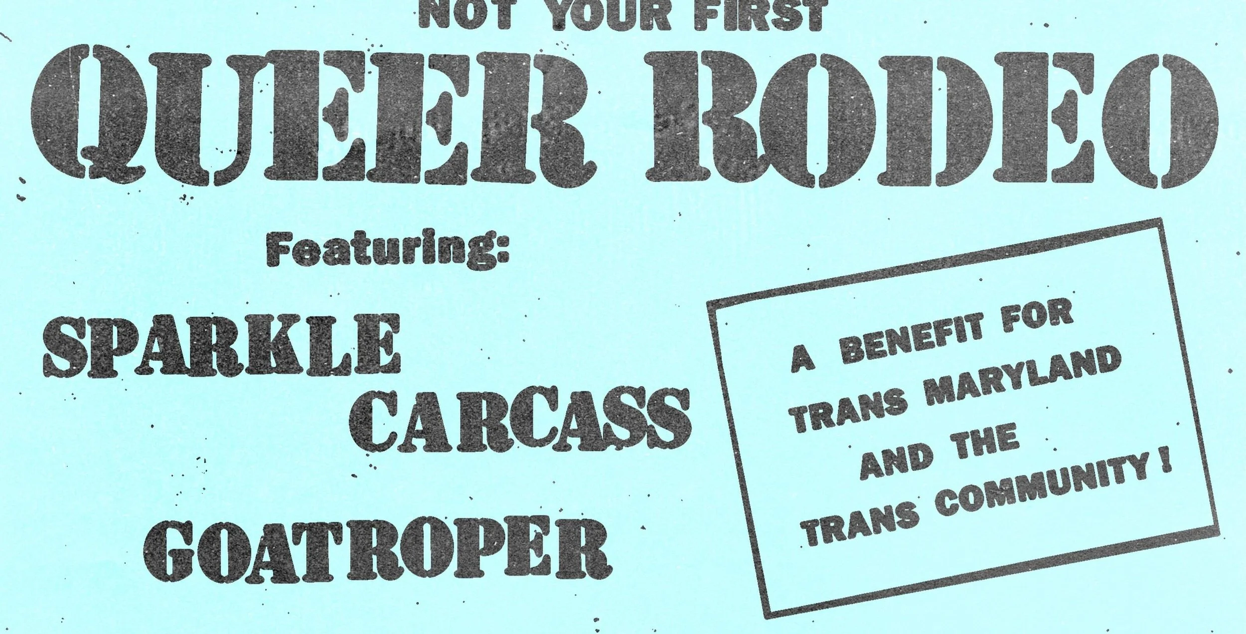Trans Maryland: Not Your First Queer Rodeo