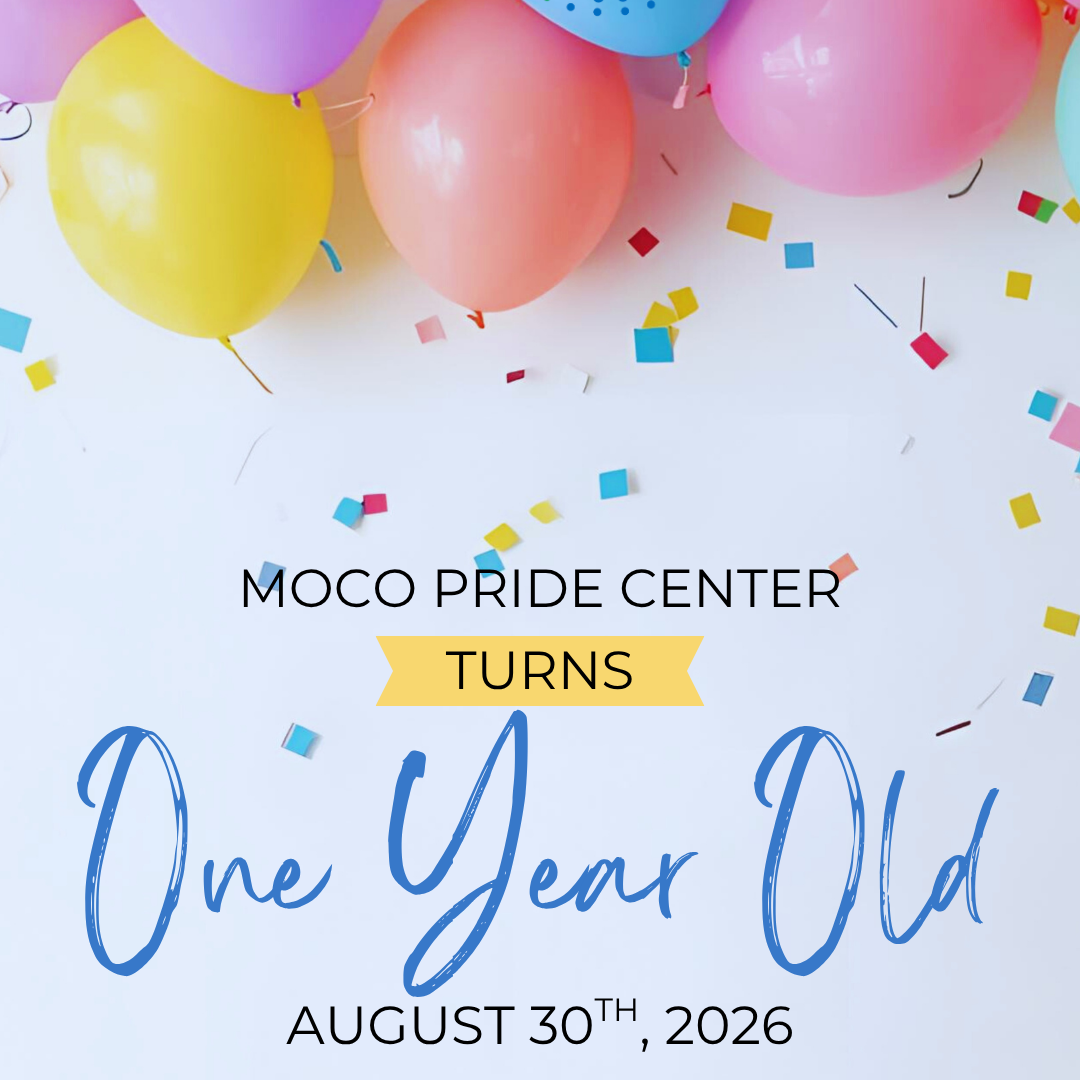 MoCo Pride Center Birthday Fundraiser