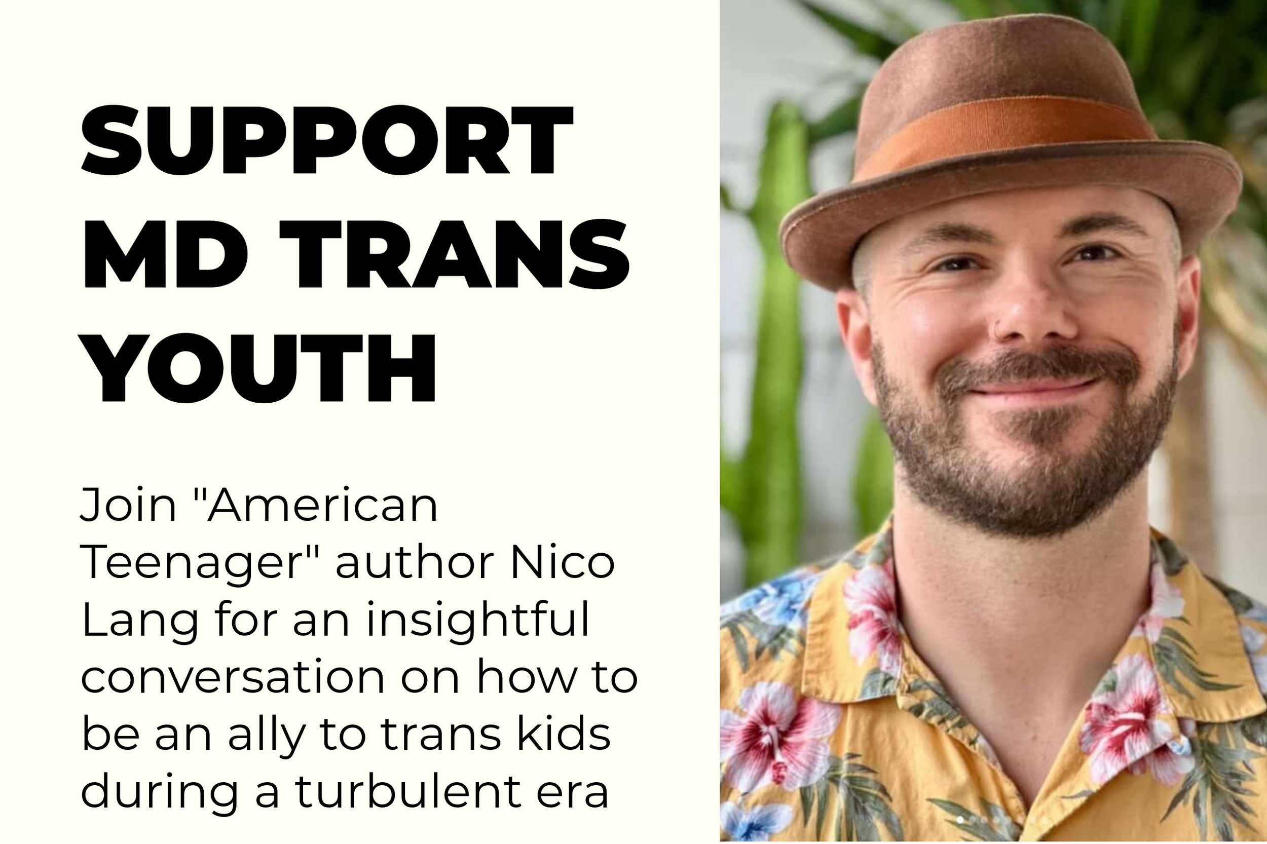 Support Trans Youth with Nico Lang