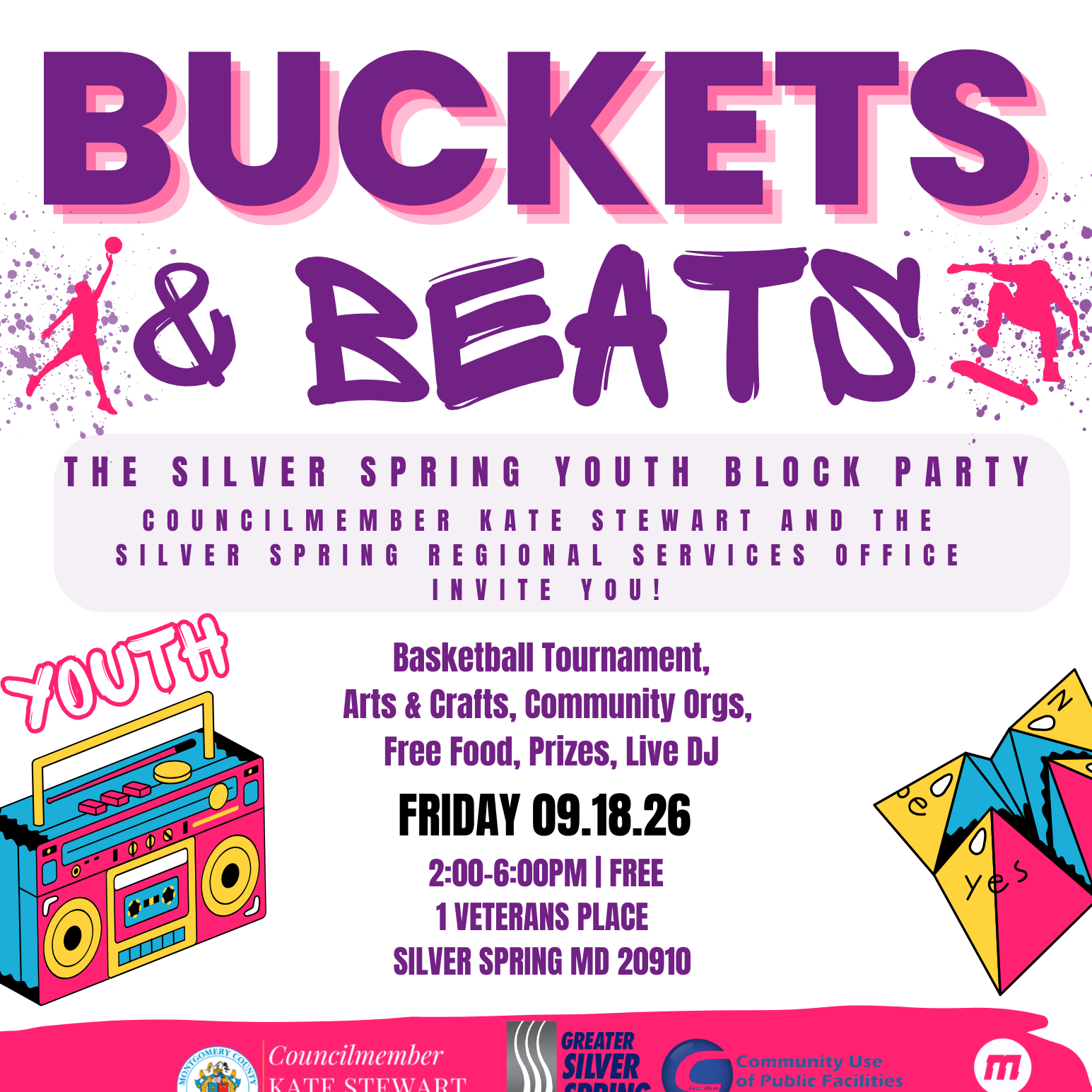 Buckets &amp; Beats Youth Block Party