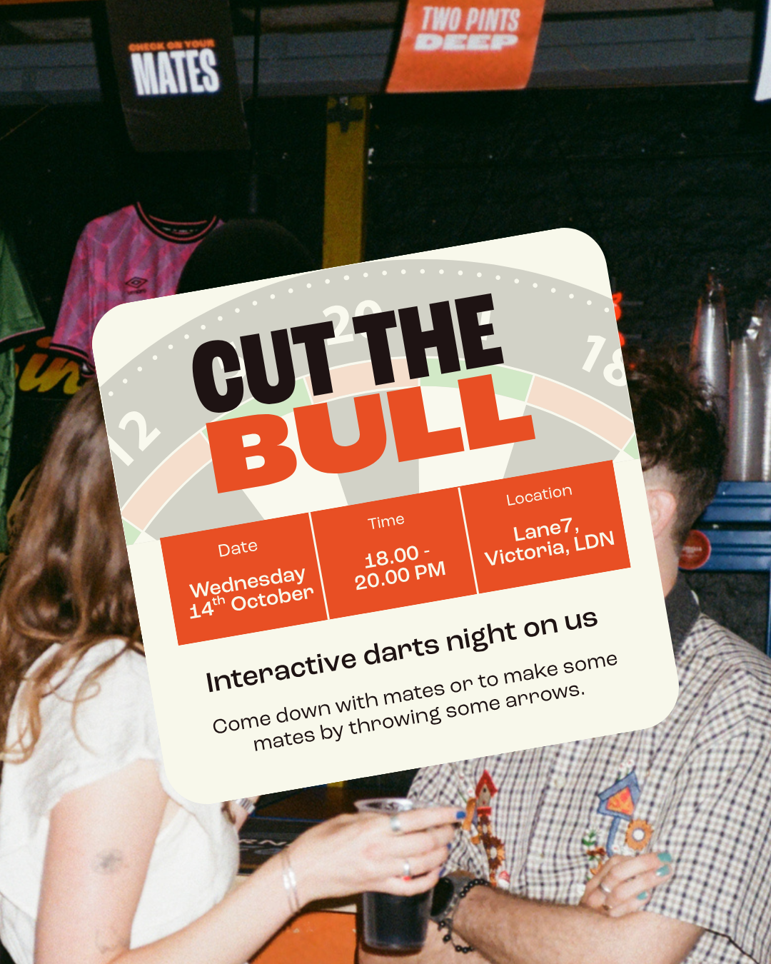 Cut the Bull - Interactive Darts Night
