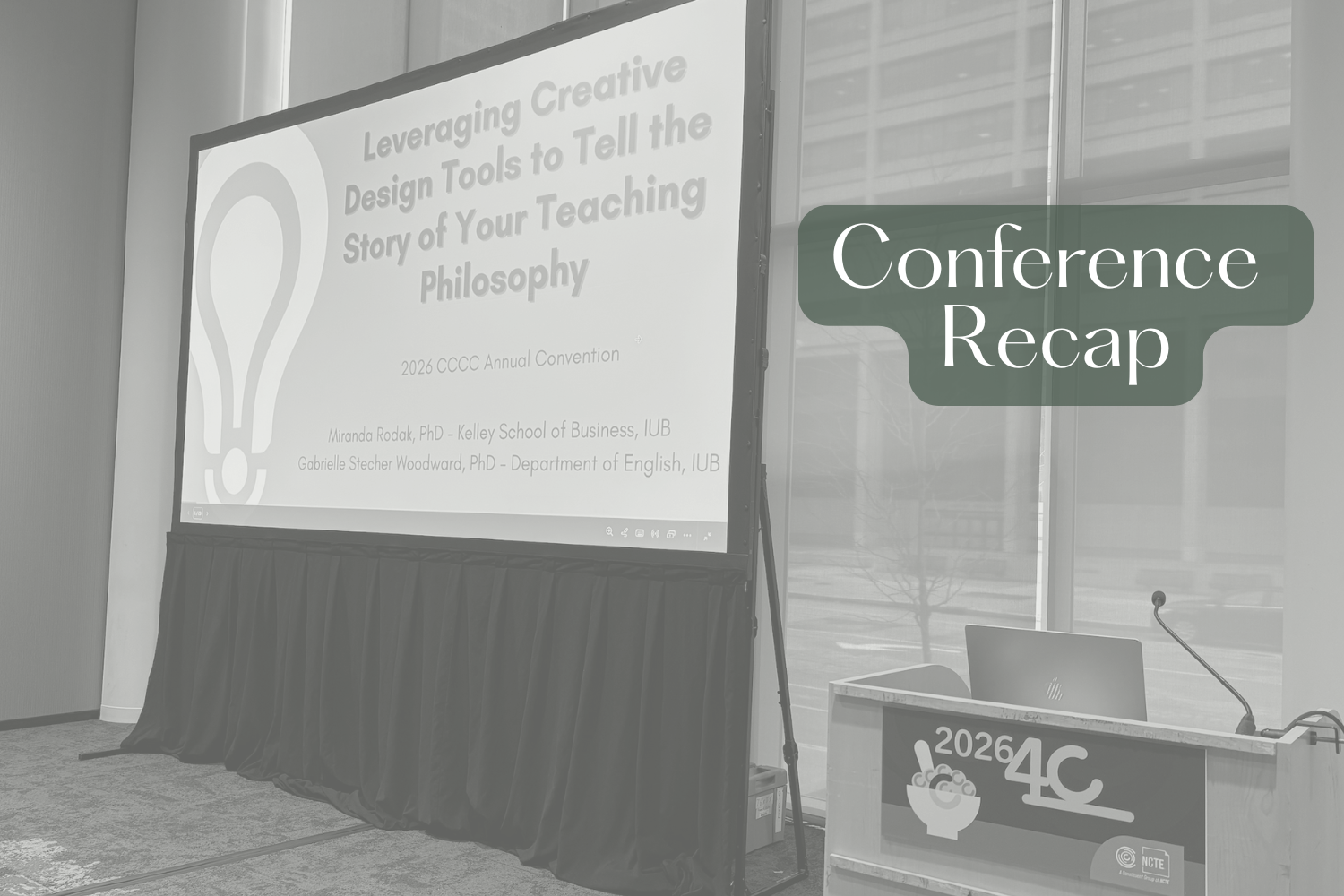 BYTE x CCCC 2026: Reimagining the Teaching Philosophy Statement