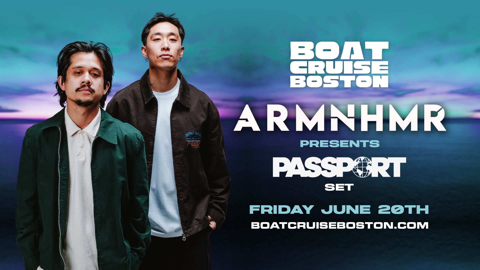 ARMNMHR: Passport Set Boat Cruise