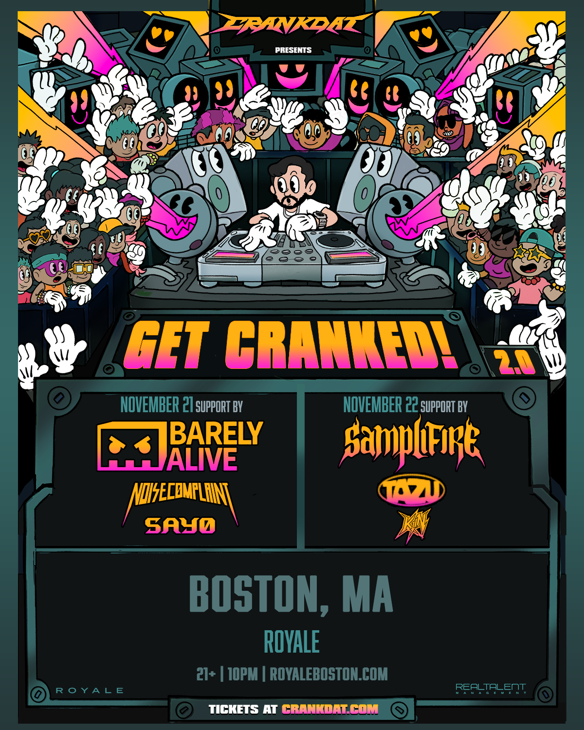 Crankdat 2 Nights