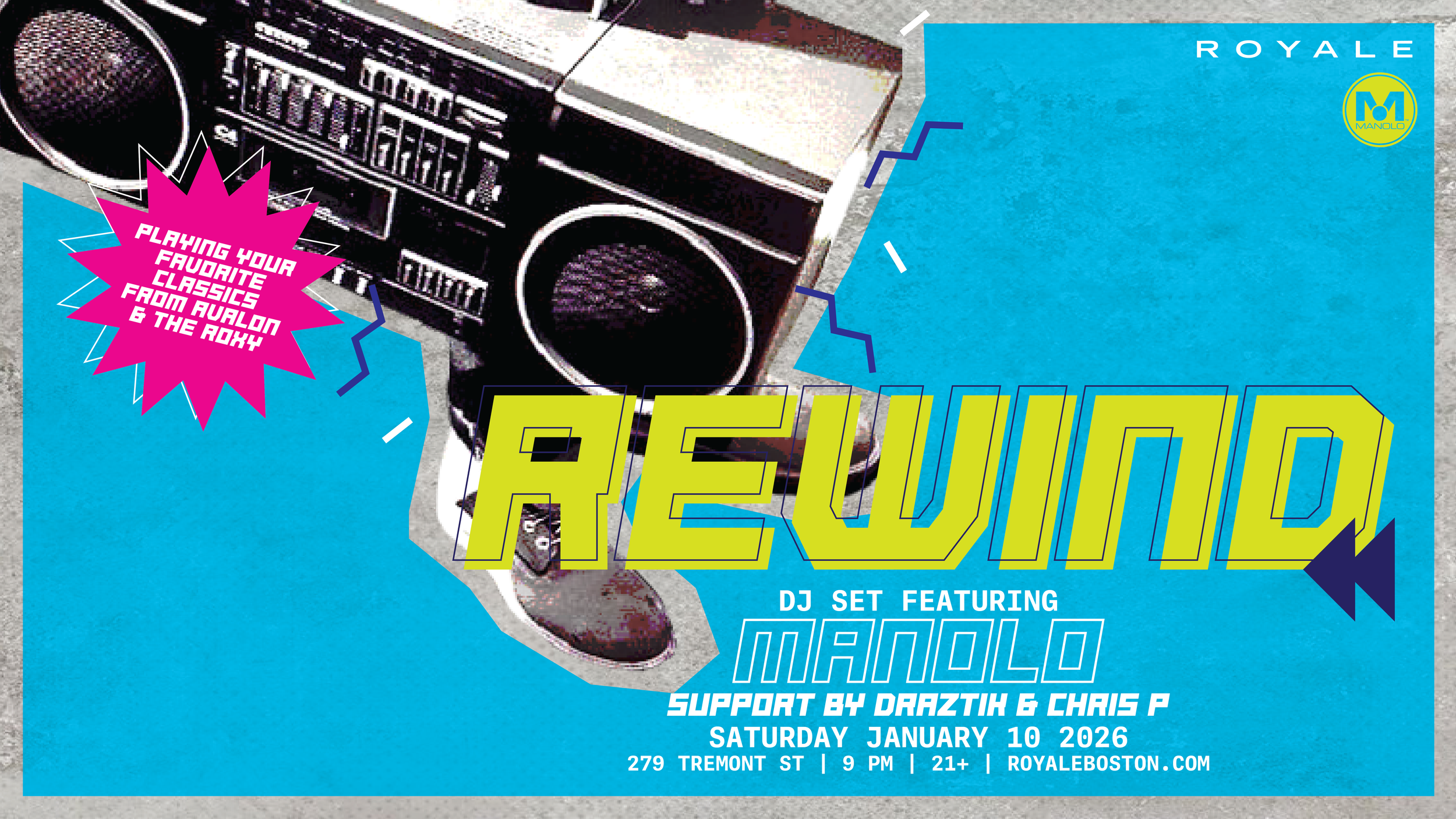 Rewind w/ manolo