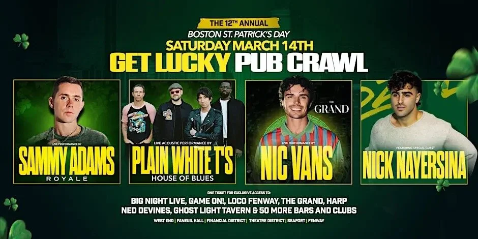 Get Lucky Bar Crawl 2026 [25% OFF]