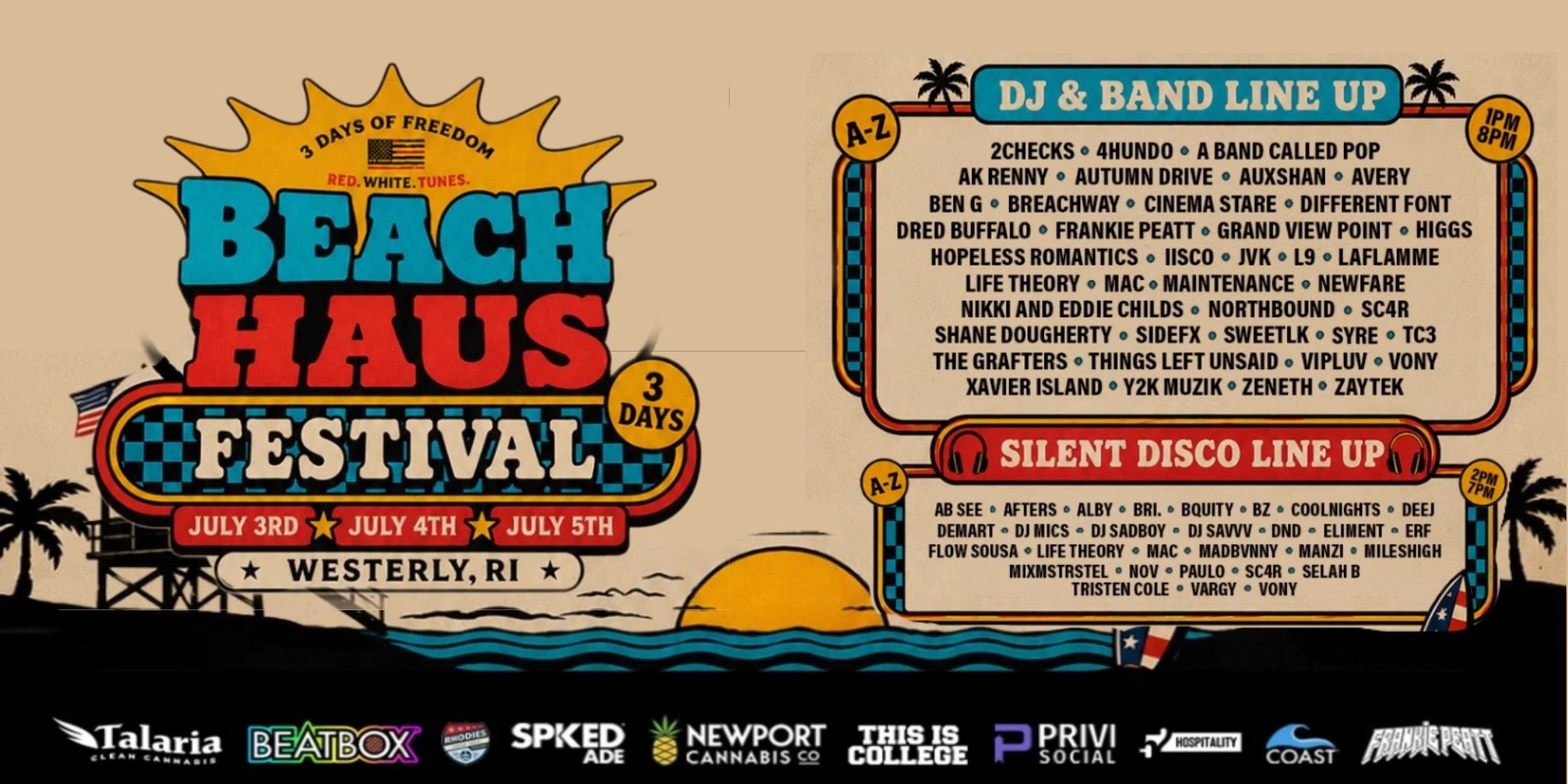 Beach Haus Festival (3 Days of music on the beach)