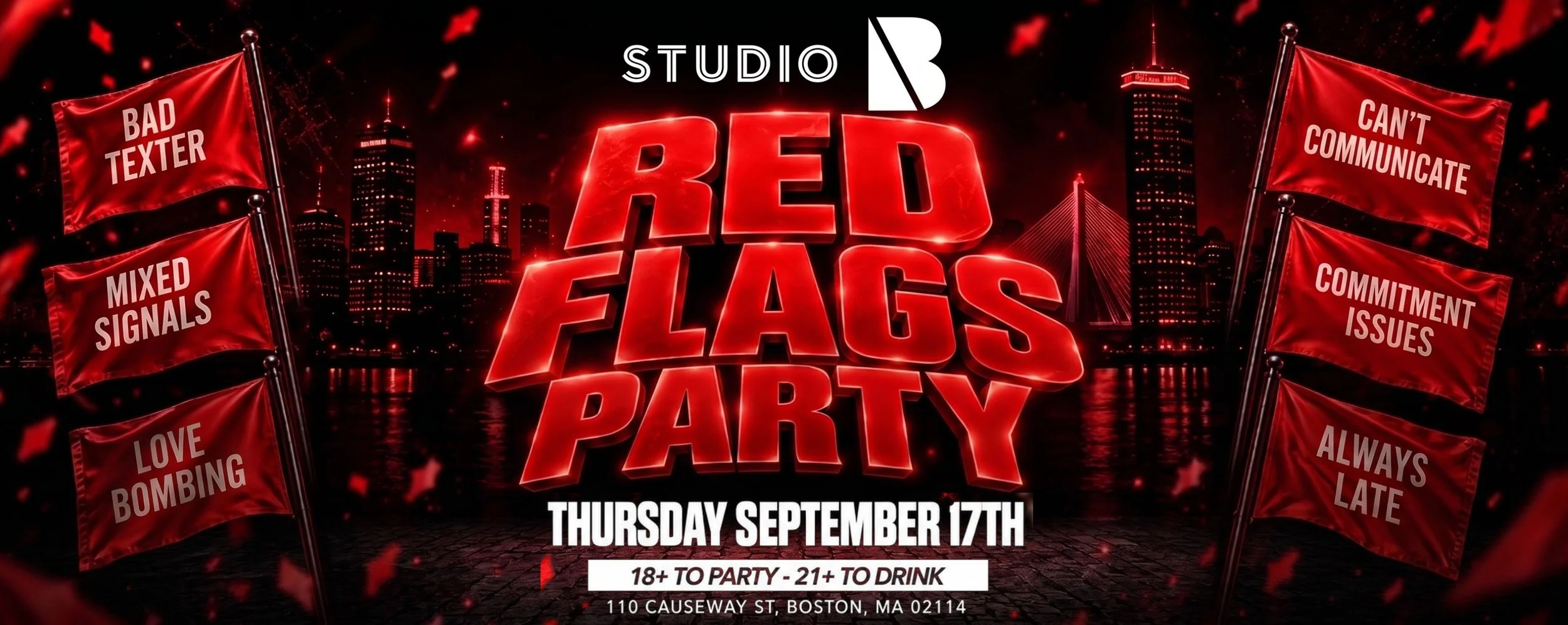 RED FLAGS PARTY [18+]