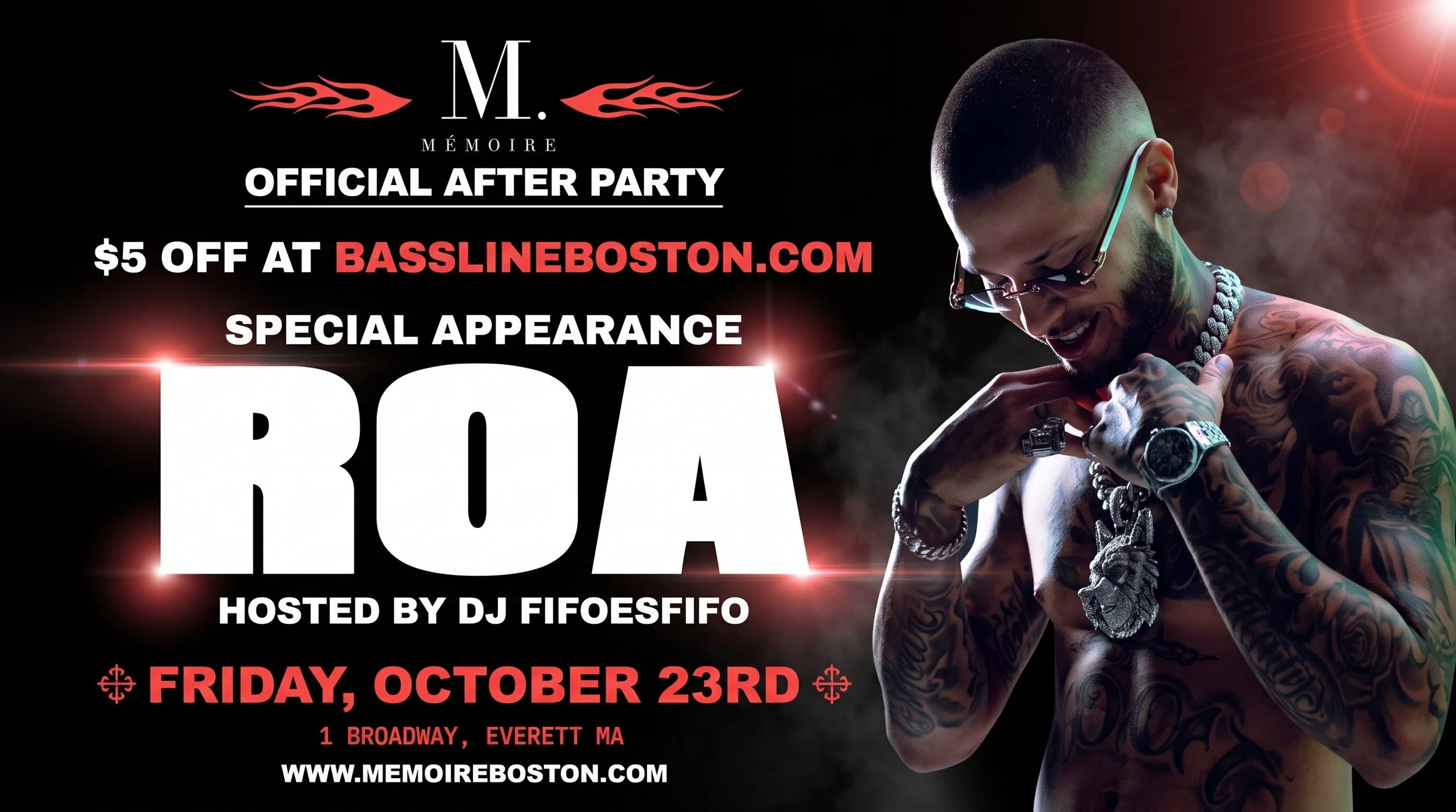 ROA (HEADLINED AFTER PARTY)
