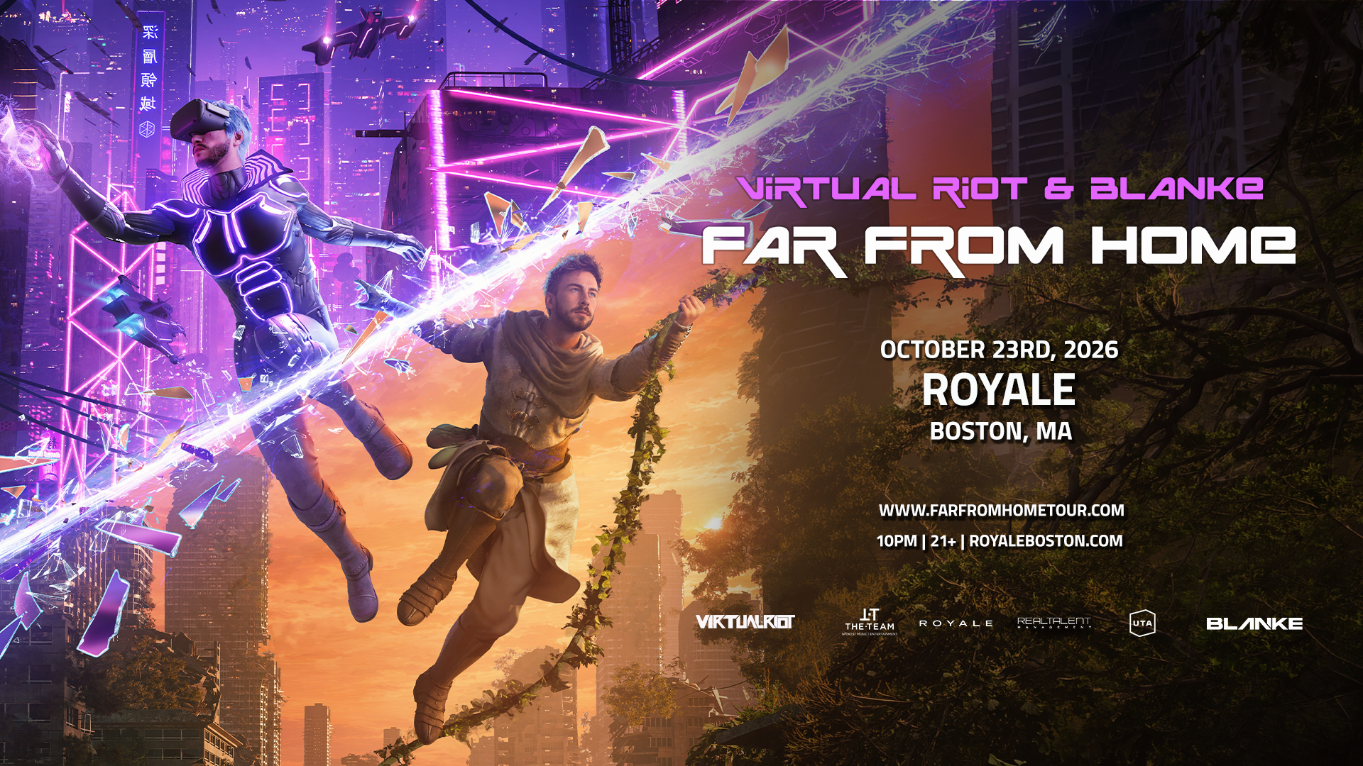 Virtual Riot x Blanke: Far From Home Tour