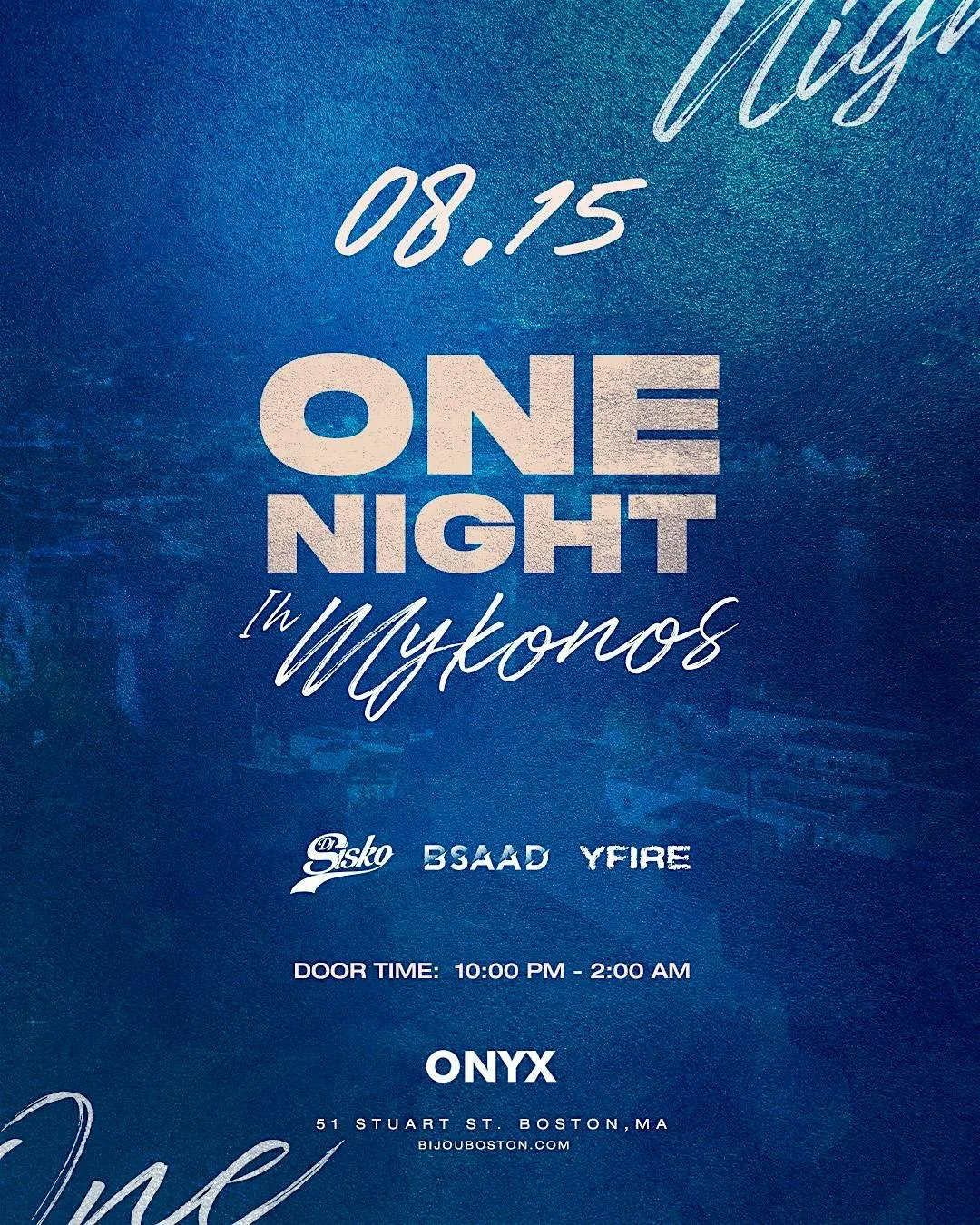 One Night in Mykonos