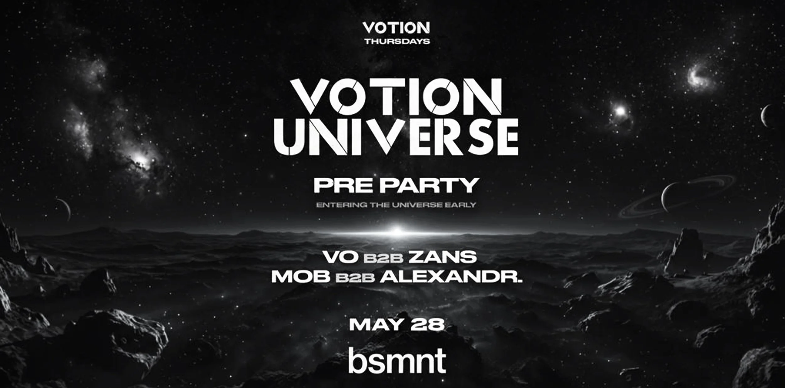 Votion universe pre-party [$0]