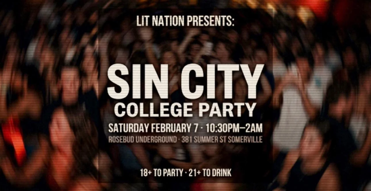 Sin City 18+ College Party [30% OFF]