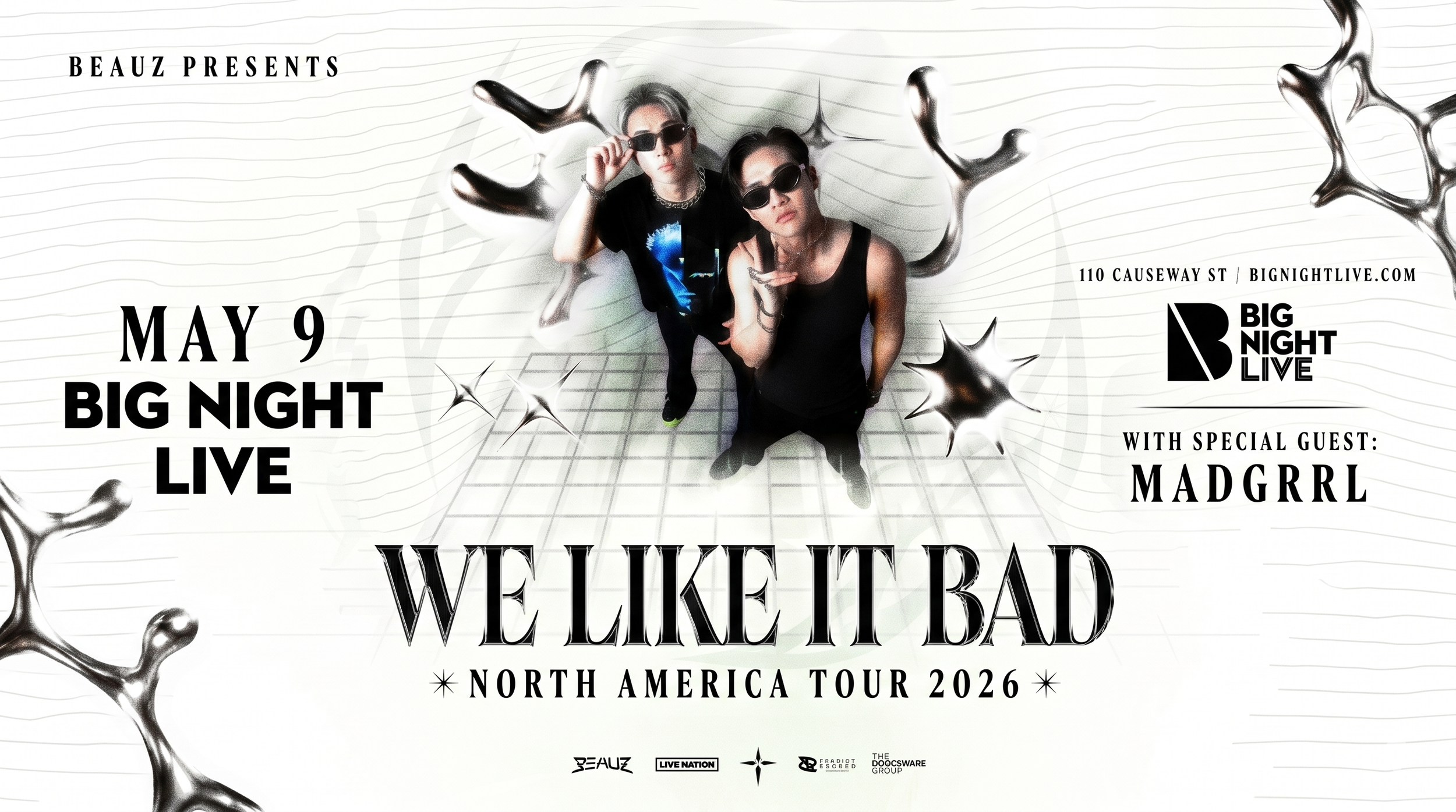 Beauz: We Like It Bad Tour [$14]