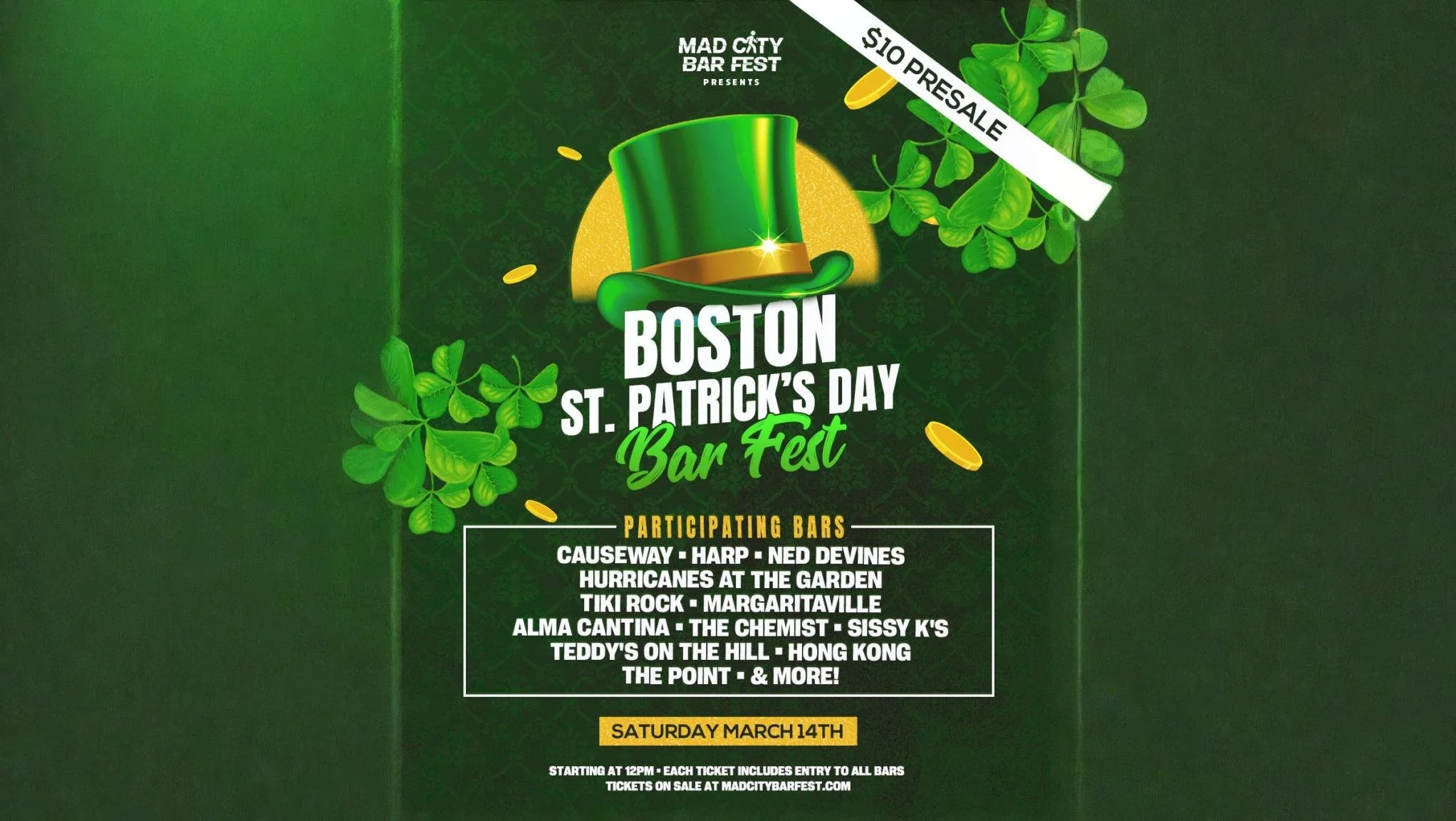 Faneuil Hall St. Patrick's Day Bar Fest