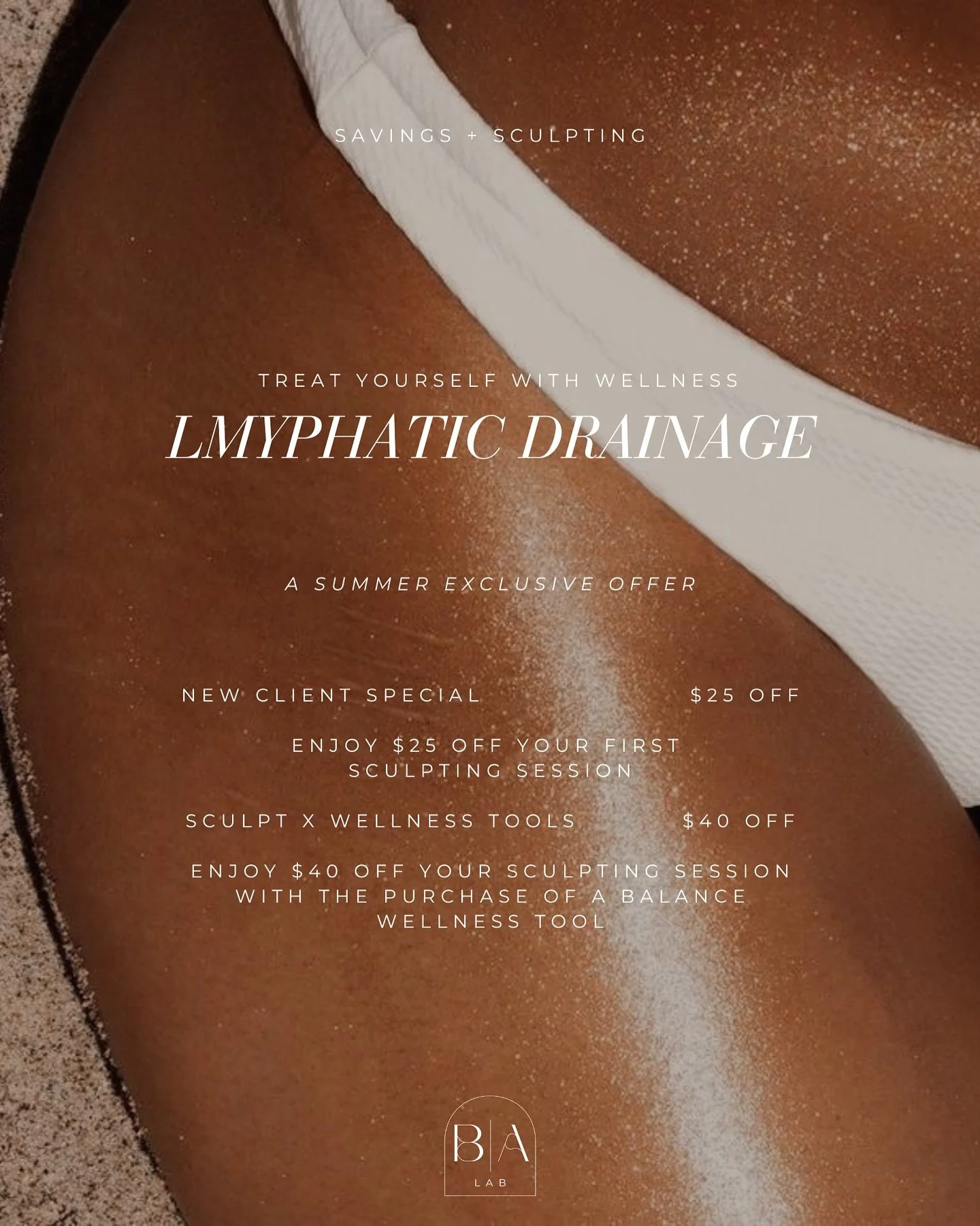Sculpting &amp; Savings? Summer just got a whole lot better☀️

Kick off your wellness journey with our New Client Special:
✨Enjoy $25 off your first sculpting session
But wait, there&rsquo;s more&hellip; You can also save with our Sculpt x Wellness T