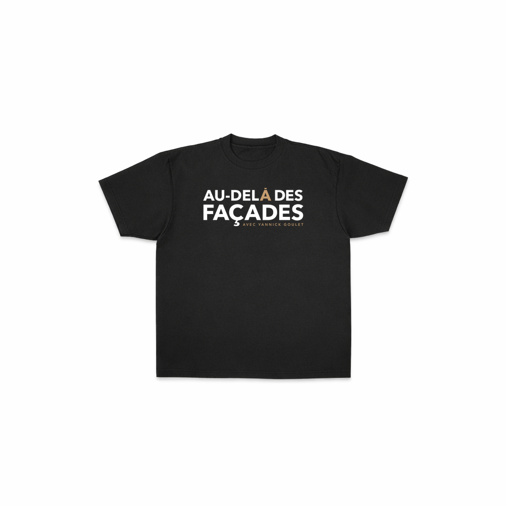 T-Shirt Noir ADDF