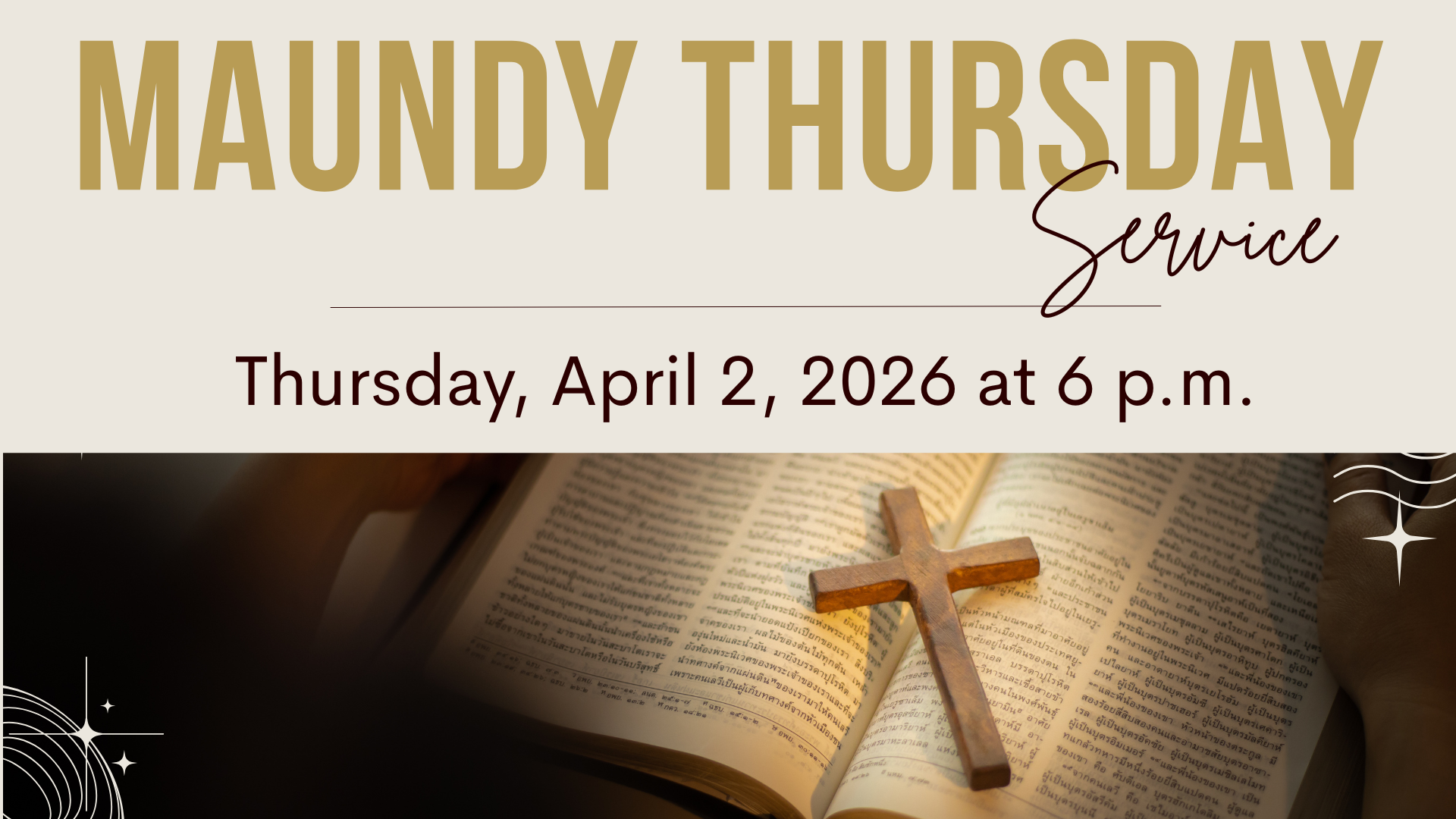 Maundy Thursday