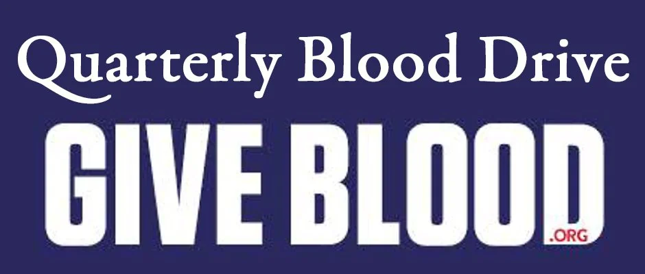 Quarterly Blood Drive 