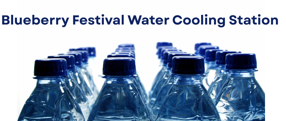 Blueberry Festival Cooling Station