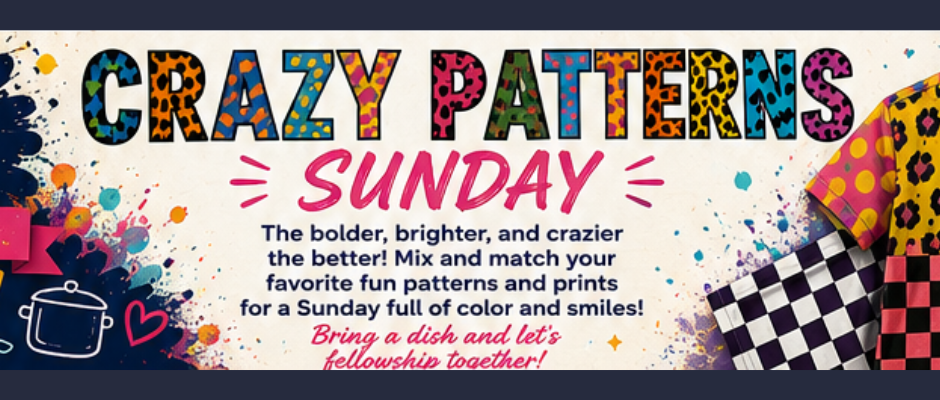 Crazy Patterns Sunday