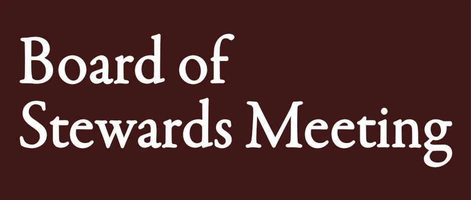 October Board of Stewards Meeting