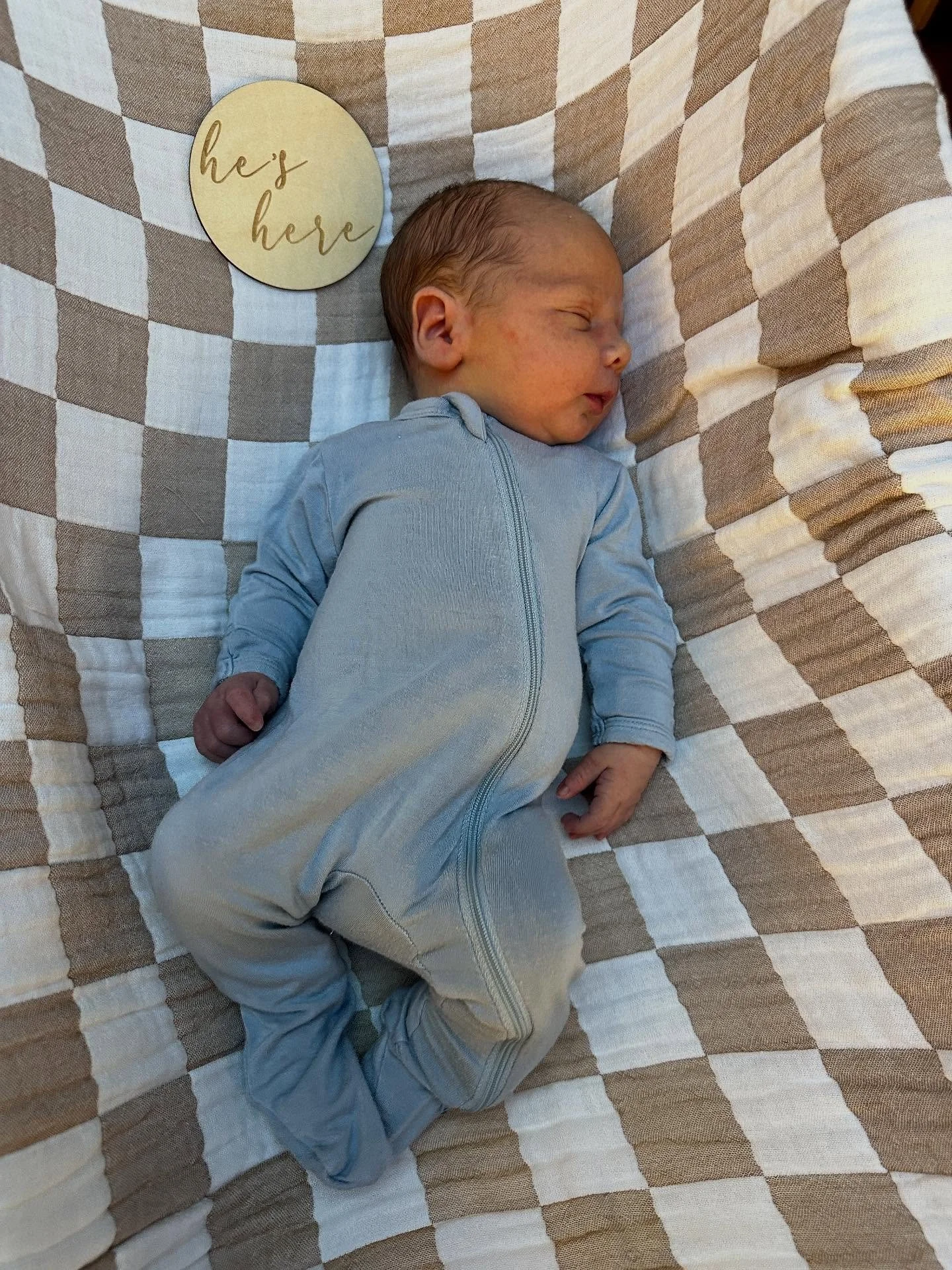 Just like that&hellip; our family is complete 💙
Welcome Nolan Clark Somers to the world.
7lbs 14oz 10/2 8:04am

You&rsquo;ve made us a family of four and our hearts couldn&rsquo;t be more full. Lainey is absolutely obsessed with her new role as big 