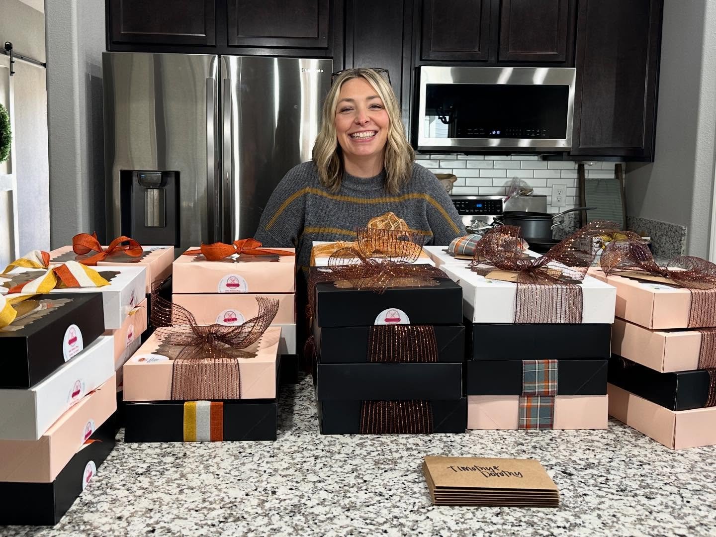 Pie delivery day is (almost) wrapped up and my heart is so full. 🥧🤎

Thank you to everyone who has supported my business this year. Every year these pie orders grow and it&rsquo;s the sweetest reminder of how many incredible people are in my corner