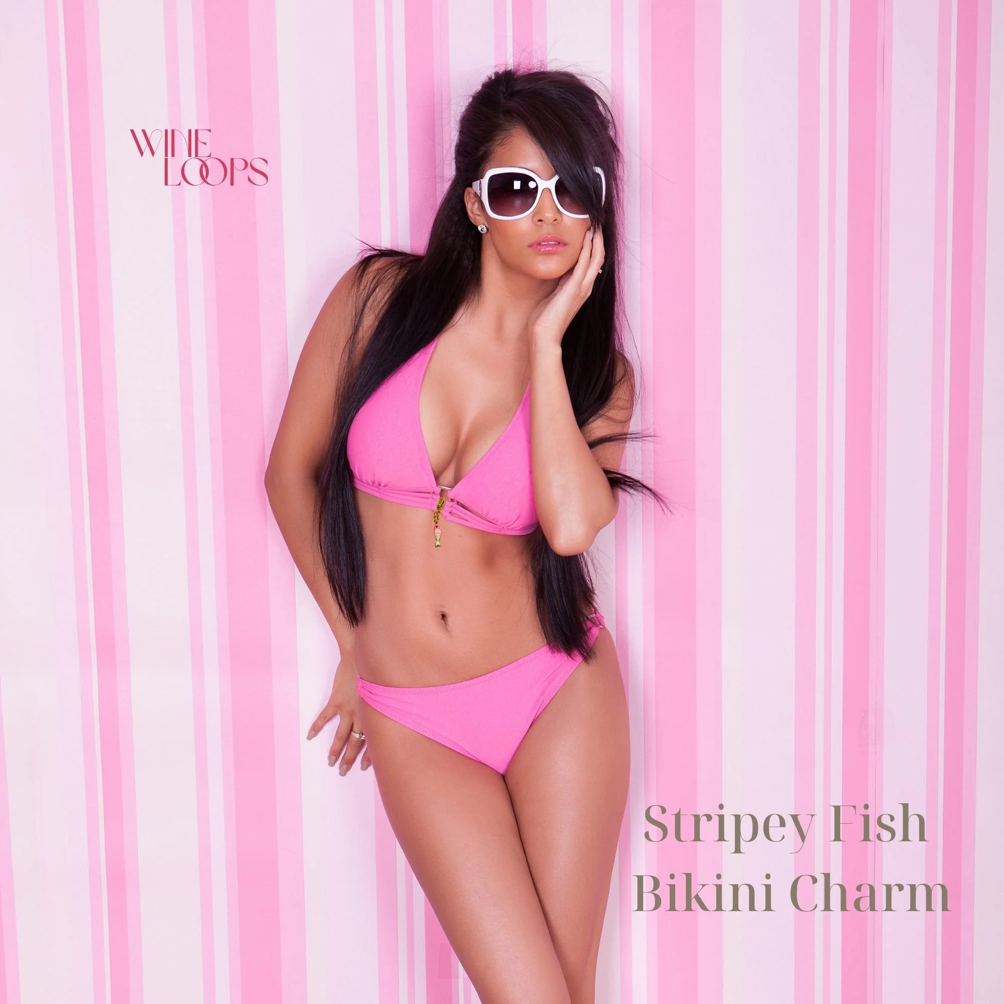 Bikini Charms - Stripey Fish