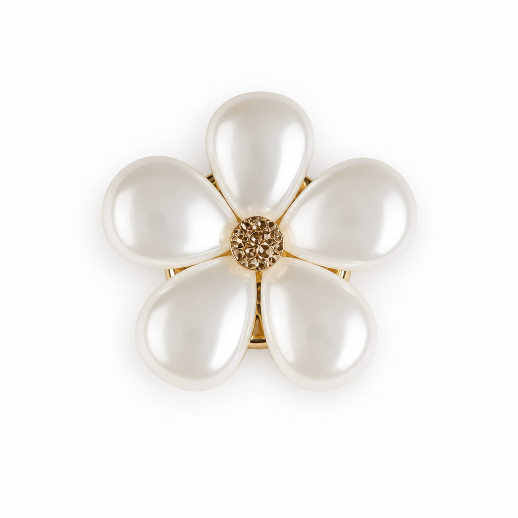 Pearl Flower Brooch