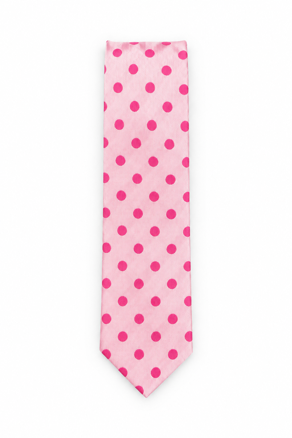 Pink Polka Dot Tie