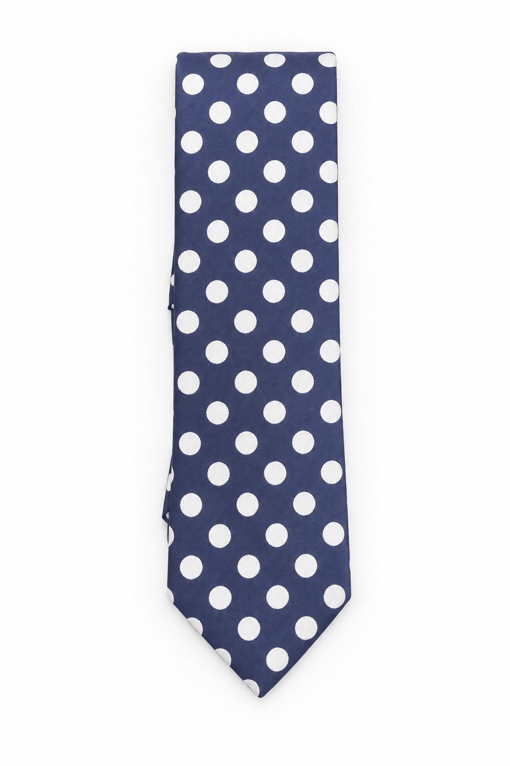 Navy & White Polka Dot