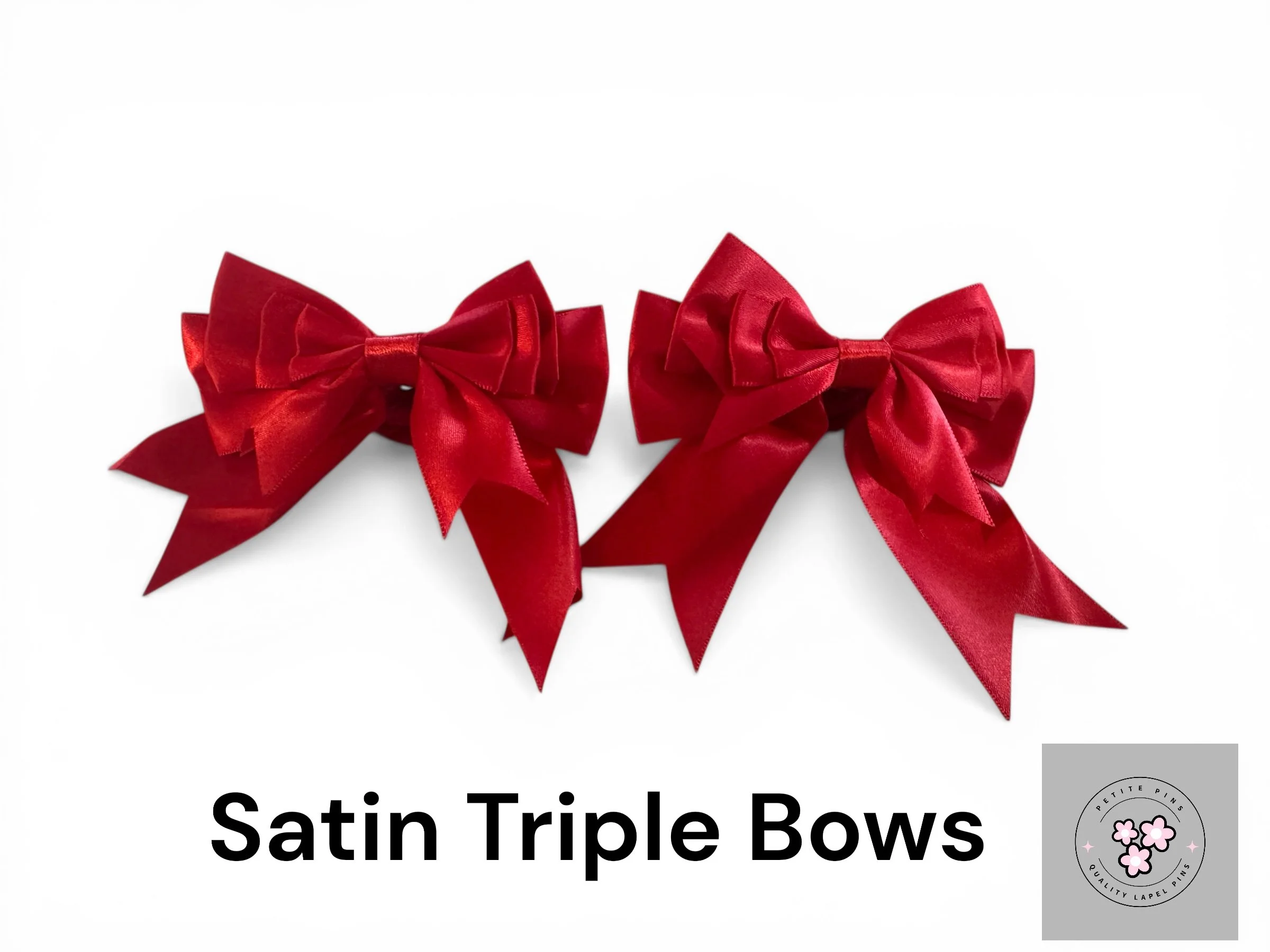 Crystal  Satin Deluxe Bows