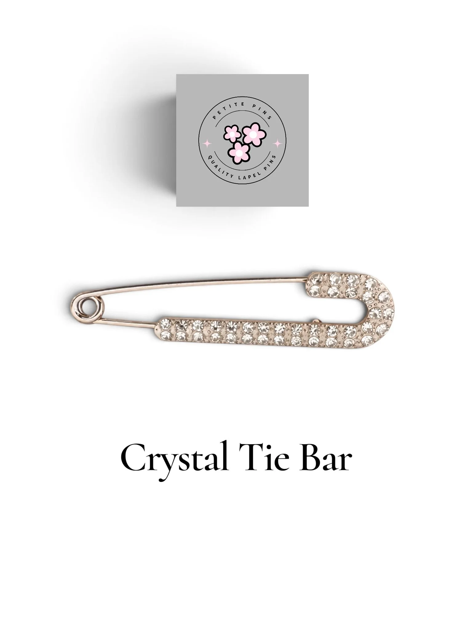 Crystal Tie Bar