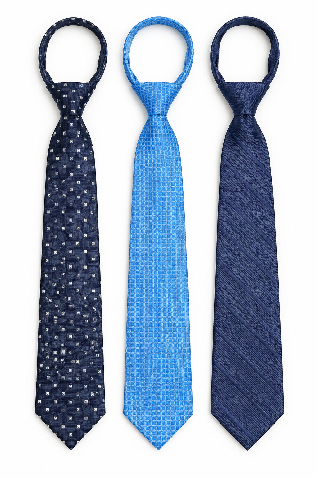 Navy  & Blue Ties
