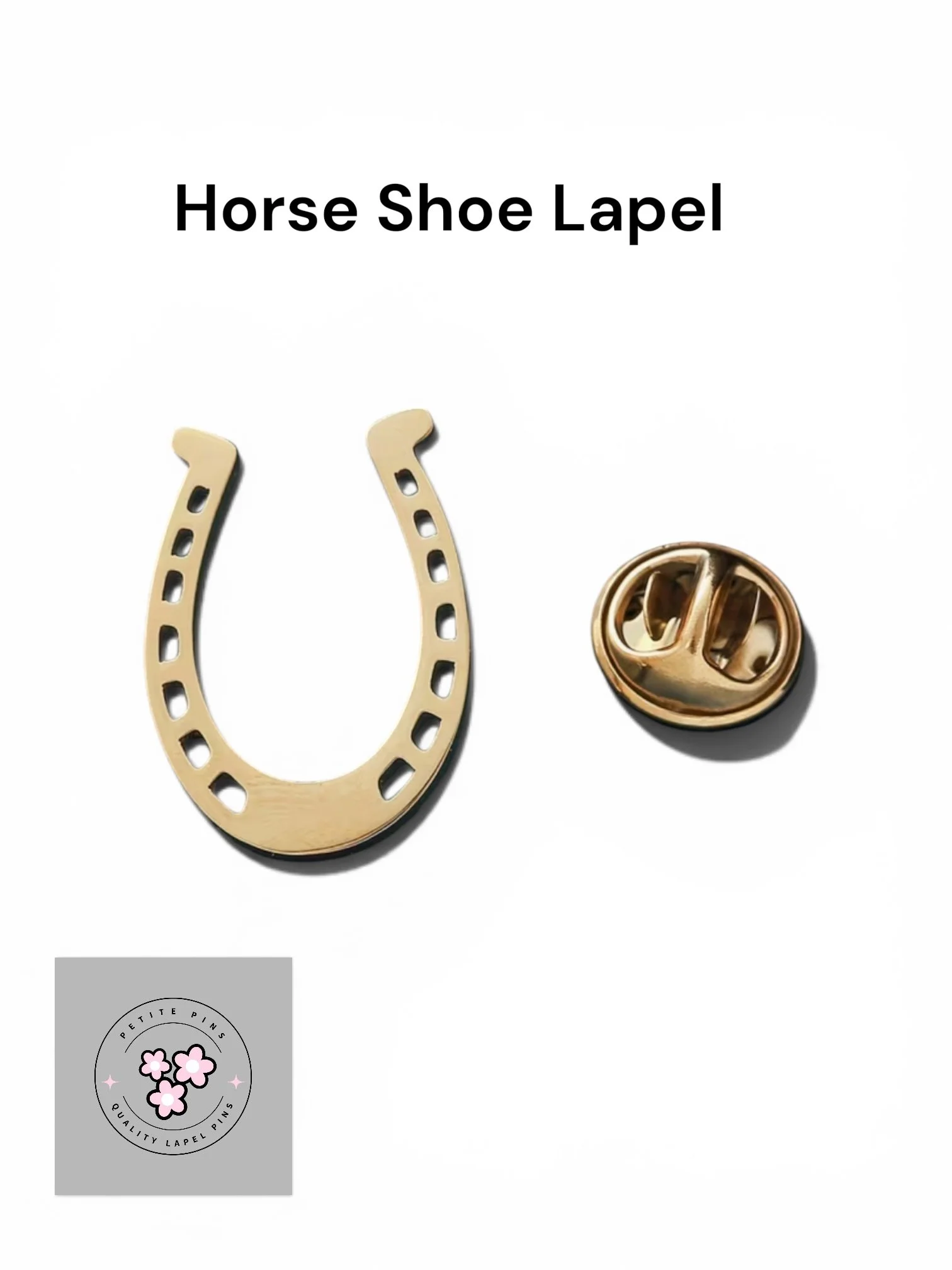 Horse Shoe Brooch