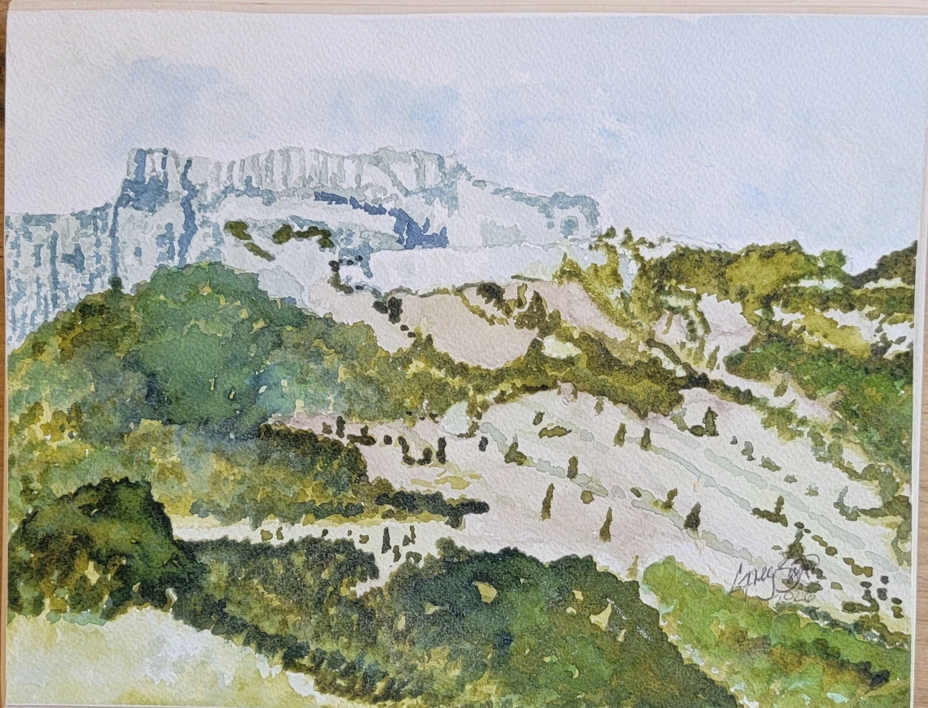View of Fishers Peak
