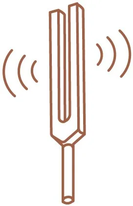 graphic image of a tuning fork