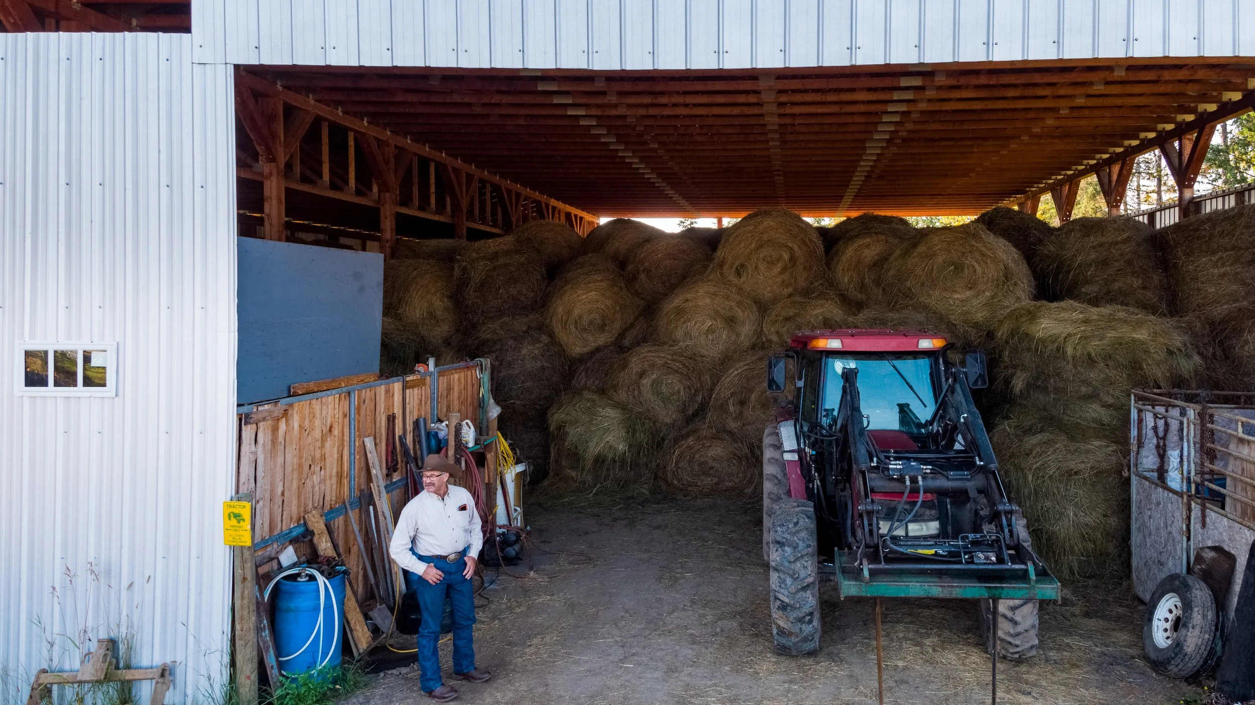 Cattle Operation - Hay Barn 