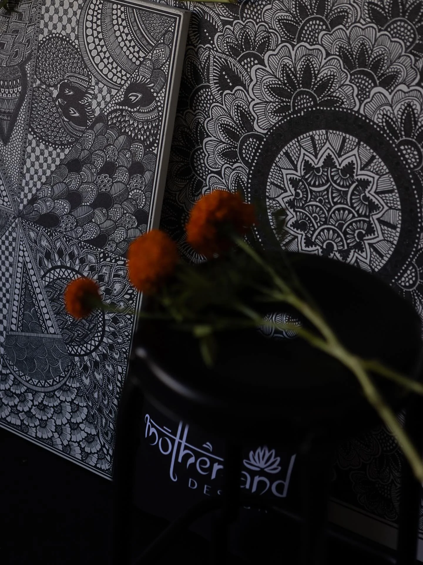 Marigolds have always meant something in Indian culture.

Celebration. Ceremony. Arrival. They show up at every threshold worth crossing &mdash; weddings, pujas, new beginnings. I keep them around when I shoot because they remind me why I make this w