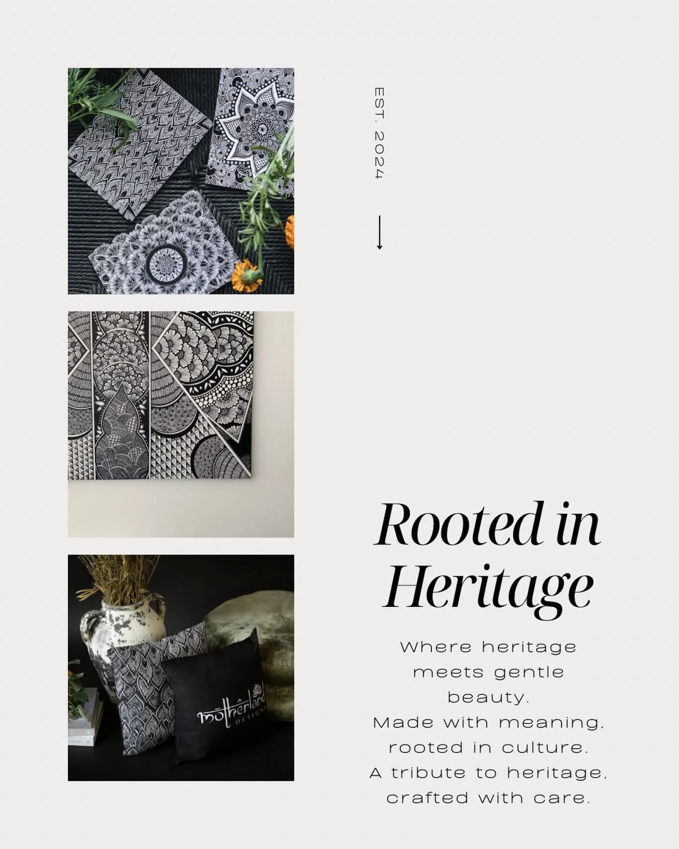 Before it&rsquo;s a print, it&rsquo;s a feeling. The kind you carry from generations of women who made beauty out of devotion.✨