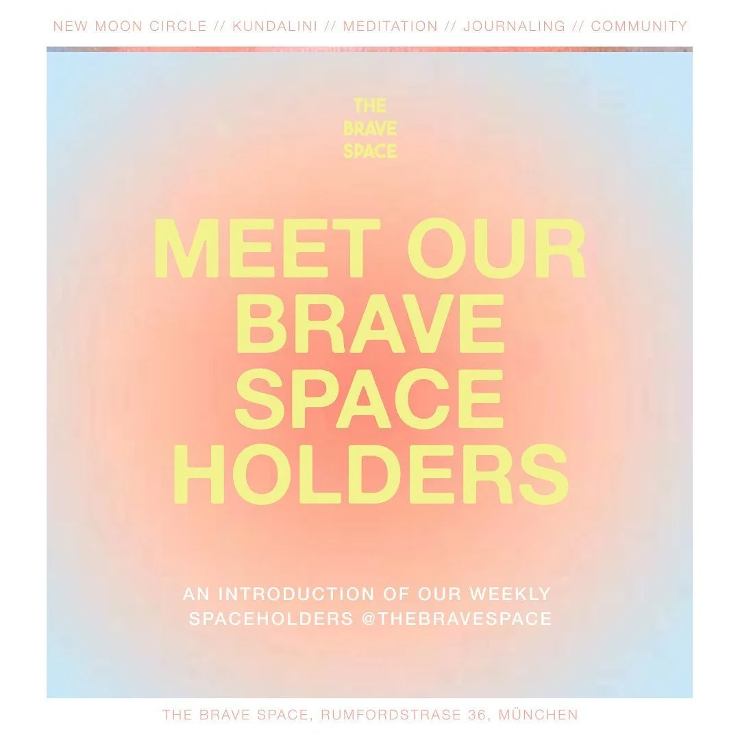 MEET OUR BRAVE SPACE HOLDERS - PART 1

We are very happy to introduce our amazing space holders to you who are filling our brave space with their energy every week and offer you a variety of practices.✨ 

Monday evening classes w/ @juliakupke - teach