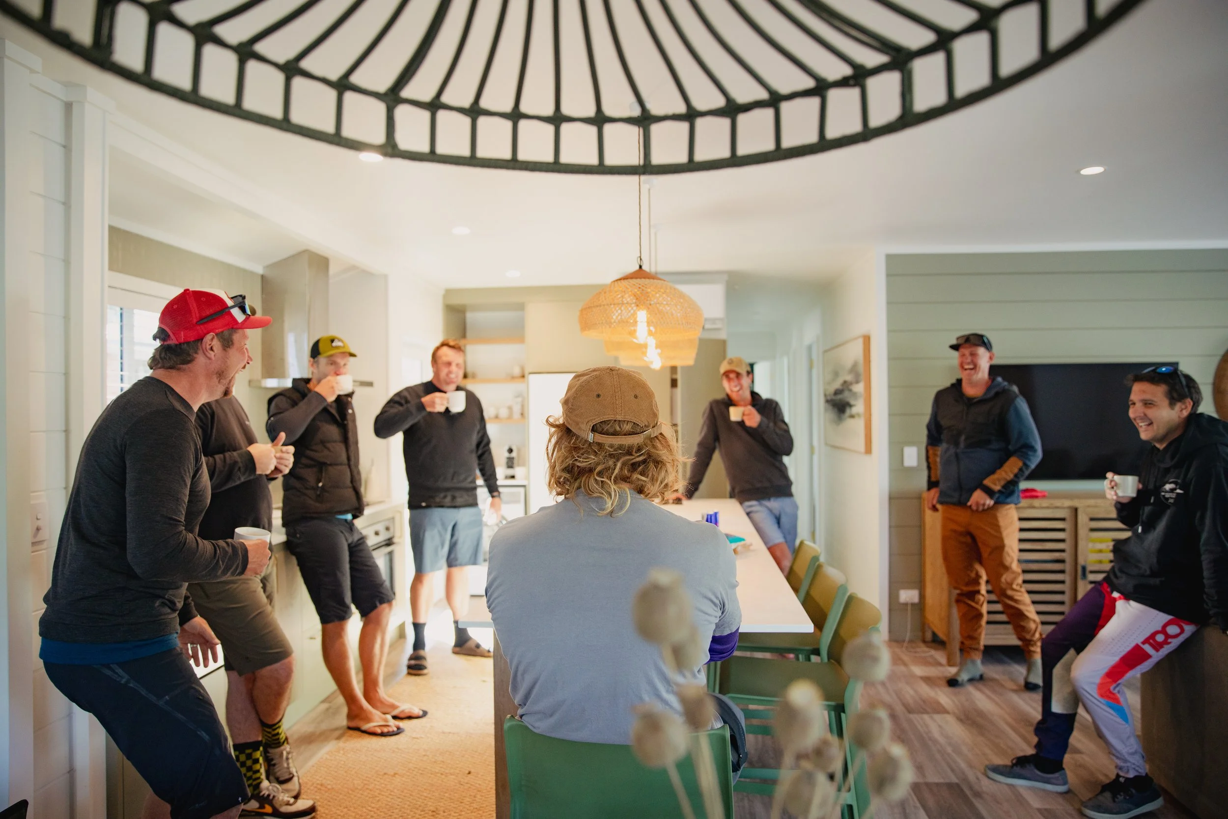 Mountain Biking Group at The Quarters Turangi