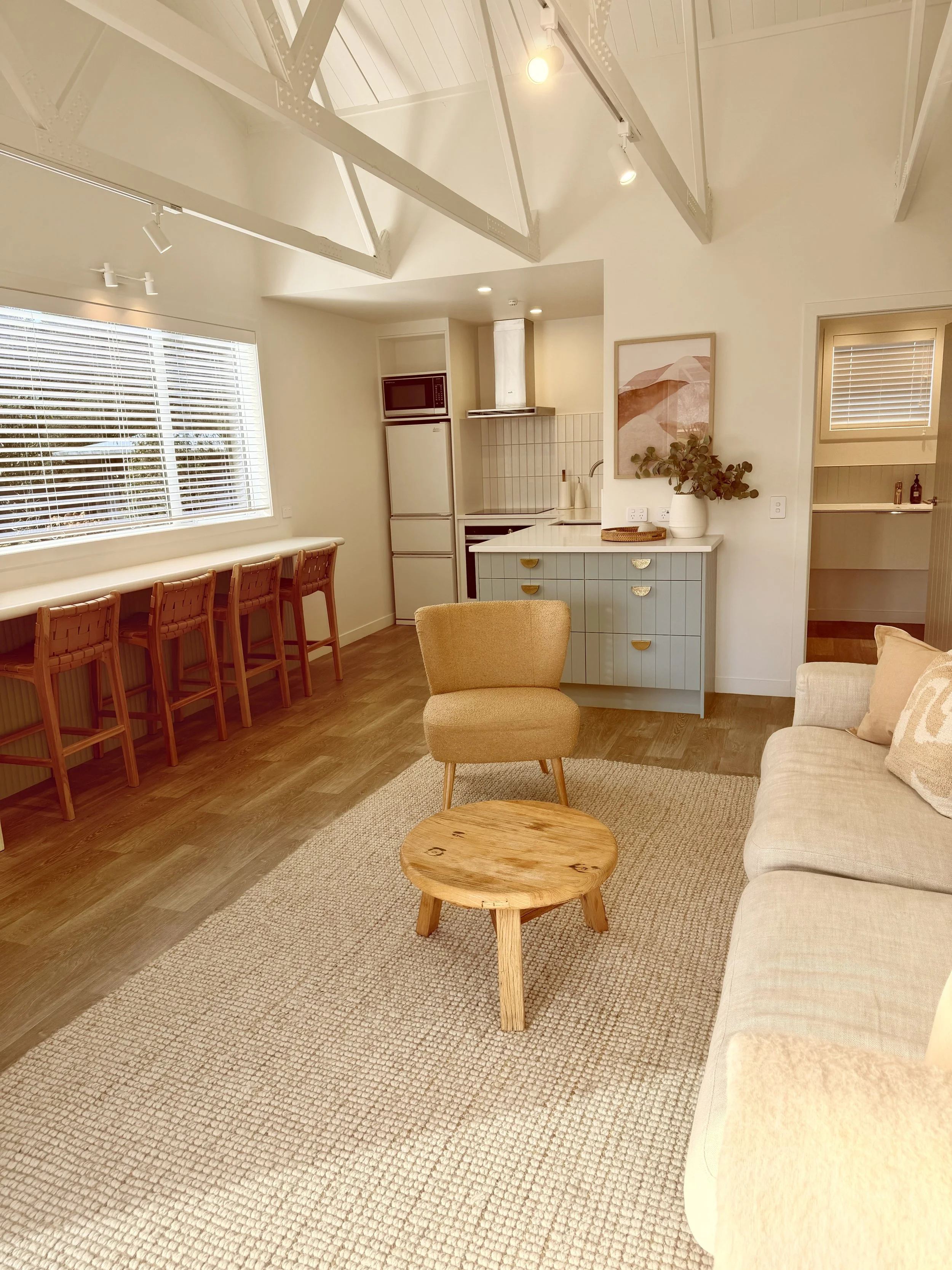 Family room in Turangi near Whakapapa.